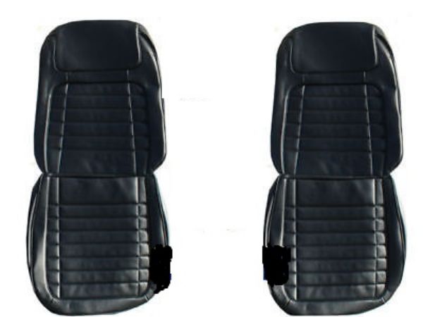 Picture of 1968 Chevy Camaro Deluxe Front and Rear Seat Upholstery Covers