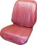 Show details for 1965 Chevy Nova II SS Front and Rear Seat Upholstery Covers Picture of 1965 Chevy Nova II SS Front and Rear Seat Upholstery Covers