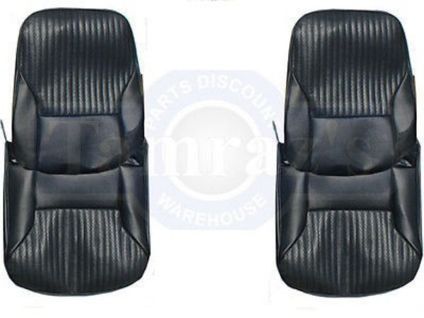 Picture of 1968 Oldsmobile Cutlass Holiday "S" Front and Rear Seat Upholstery Covers