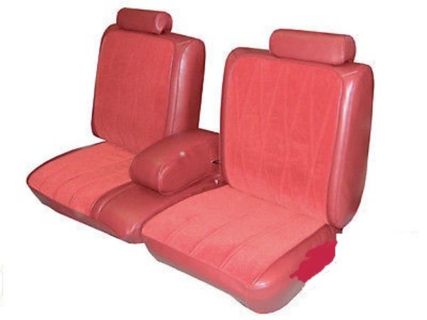 Picture of 1978 Oldsmobile Cutlass Supreme Front and Rear Seat Upholstery Covers