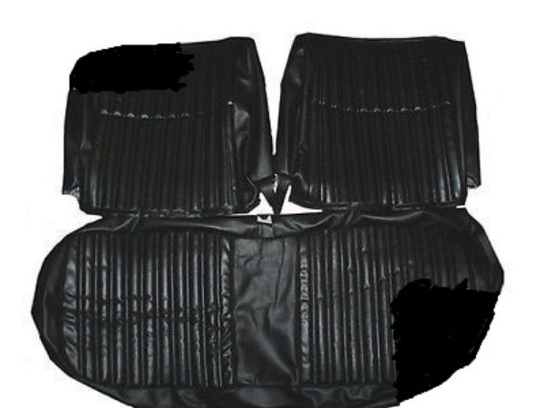 Picture of 1968 Dodge Coronet 440 Superbee Front Bench and Rear Seat Upholstery Covers