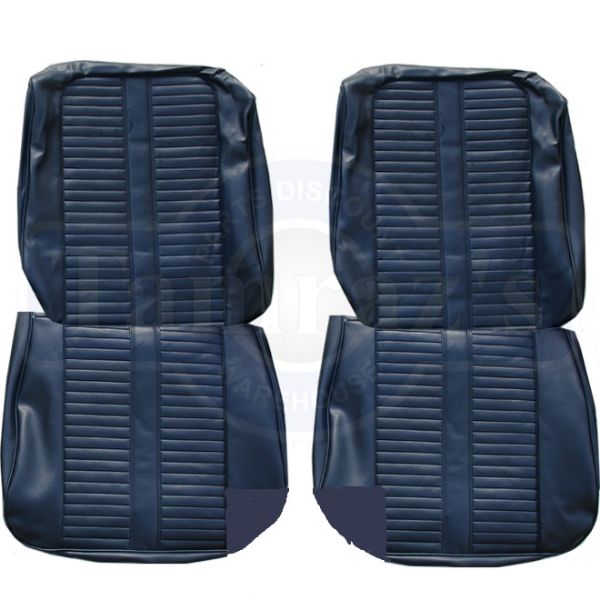Picture of 1965 Pontiac 2+2 Front and Rear Seat Upholstery Covers