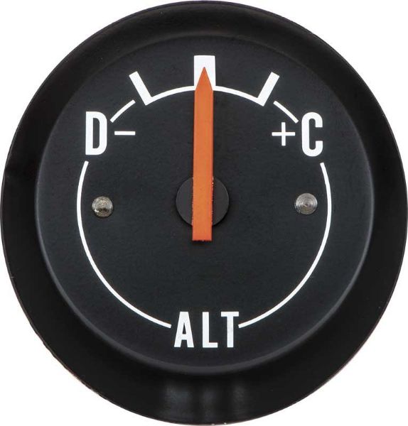 Picture of 1970-1974 E Body Standard Dash Amp Meter Gauge 
