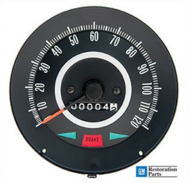 Picture of 1967 Firebird 120 MPH Speedometer 