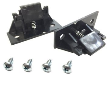 Show details for Mopar 1971-1974 B-Body Plastic Spring Loaded Hood Alignment Wedges Picture of Mopar 1971-1974 B-Body Plastic Spring Loaded Hood Alignment Wedges