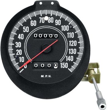 Show details for 1970-1971 Mopar E-Body Rallye 150 Mph Speedometer Picture of 1970-1971 Mopar E-Body Rallye 150 Mph Speedometer