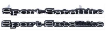 Show details for 1969 Plymouth Sport Satellite Emblems Picture of 1969 Plymouth Sport Satellite Emblems