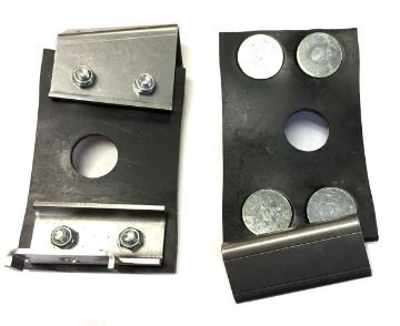 Show details for 1970 Challenger T/A and Cuda AAR Muffler Hangers Picture of 1970 Challenger T/A and Cuda AAR Muffler Hangers