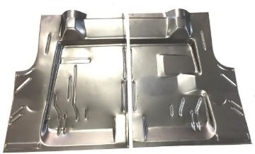 Show details for 1970-1974 Dodge and Plymouth E-Body Two Piece Trunk Floor Pan Picture of 1970-1974 Dodge and Plymouth E-Body Two Piece Trunk Floor Pan