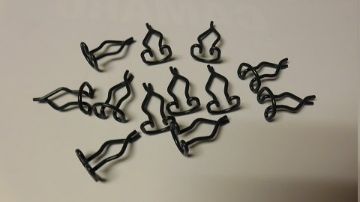 Show details for Mopar Console Side Clips set of 12 Picture of Mopar Console Side Clips set of 12