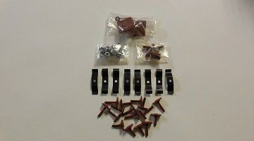 Show details for 1969 Dodge Charger Grille Trim Fastener Clip Set  Picture of 1969 Dodge Charger Grille Trim Fastener Clip Set