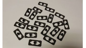 Show details for 1966-1977 Mopar Hood Insulation Clips All Models Picture of 1966-1977 Mopar Hood Insulation Clips All Models