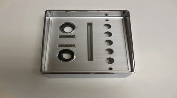 Show details for 1964 Plymouth A-body Barracuda, Valiant Dash Switch Bezel Picture of 1964 Plymouth A-body Barracuda, Valiant Dash Switch Bezel