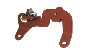 Show details for 1970-1972 Dodge, Plymouth 440 4-Barrel Throttle Cable Mounting Bracket Picture of 1970-1972 Dodge, Plymouth 440 4-Barrel Throttle Cable Mounting Bracket