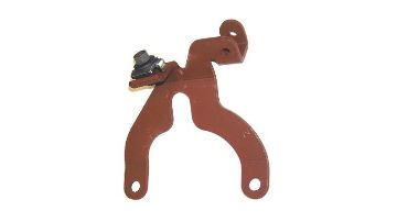 Show details for 1972-1973 Dodge, Plymouth 340 4-Barrel And 1974 360 4-Barrel Throttle Cable Mounting Bracket Picture of 1972-1973 Dodge, Plymouth 340 4-Barrel And 1974 360 4-Barrel Throttle Cable Mounting Bracket