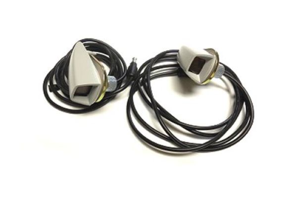 Picture of 1971-1972 B, E-Body Hood Turn Signal Lens Indicator Assemblies Primered