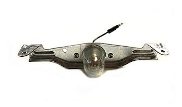 Show details for 1971-1974 Charger License Plate Light Lens Assembly Picture of 1971-1974 Charger License Plate Light Lens Assembly