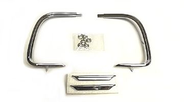 Show details for 1968 Dodge Charger Taillight / Tail Panel Trim Molding Set Picture of 1968 Dodge Charger Taillight / Tail Panel Trim Molding Set