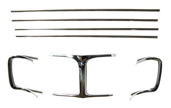 Picture of 1969 Dodge Charger Complete Grille Moldings Trim Kit