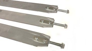 Show details for 1977-1979 Dodge Truck Gas Tank Straps Set Of 3 Picture of 1977-1979 Dodge Truck Gas Tank Straps Set Of 3