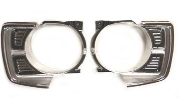 Show details for 1969 Dodge Dart Headlamp Bezel Package - LH and RH Picture of 1969 Dodge Dart Headlamp Bezel Package - LH and RH