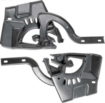 Show details for 1970-1974 Challenger Barracuda E-Body Trunk Hinges Pair Picture of 1970-1974 Challenger Barracuda E-Body Trunk Hinges Pair