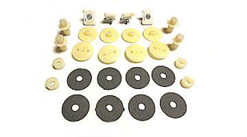 Show details for 1971-1972 B-Body Door Window Roller Kit Picture of 1971-1972 B-Body Door Window Roller Kit