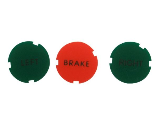 Picture of Mopar 1970-74 E-body Rallye Dash Gauge Indicator Lenses