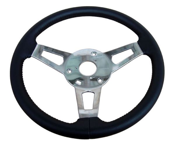 Picture of 256-BS-C Mopar A,B,C,E-Body Leather Tuff Steering Wheel