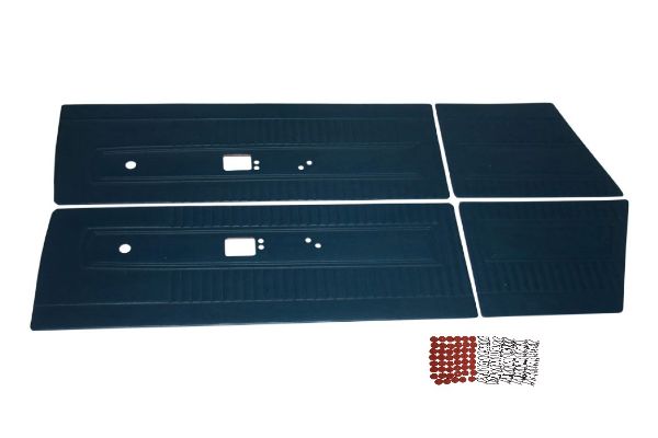 Picture of 6501-C 1967 Barracuda Front & Rear Door Panels for Fastback