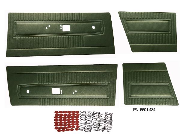 Picture of Mopar 1967 Barracuda Front & Rear Door Panels for Fastback