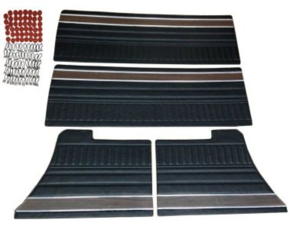 Picture of 6512-C Mopar 1972 Dart Swinger Scamp Door Panel Front & Rear Set