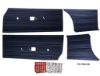 Picture of Mopar Satellite Roadrunner Door Panel Front & Rear Set - Quality Reproduction
