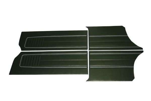 Picture of Mopar Satellite Roadrunner GTX Door Panel Front & Rear Set - Coachman Grain Vinyl