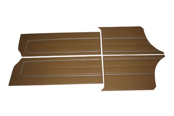 Picture of Mopar Satellite Roadrunner GTX Door Panel Front & Rear Set - Reproduction Coachman Grain Vinyl