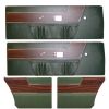 Picture of D6503-C Mopar 1969 Barracuda Deluxe Interior F/R Door Panels for Fastback