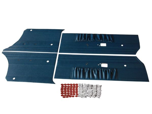 Picture of Mopar Charger R/T Door Panel Front & Rear Set - Coachman Grain Vinyl Replacement