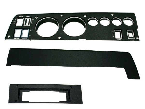 Picture of Mopar 1969 B-body Rallye Dash Bezel Kit 8 Track - AC