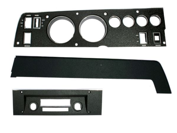 Picture of Mopar 1970 B-body Rallye Dash Bezel Kit (AM/FM - AC)