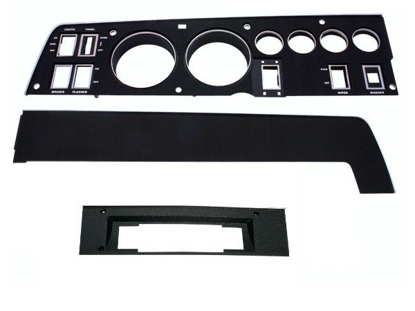 Picture of Mopar 1968 Dodge Rallye Dash Bezel Kit 8 Track - AC)