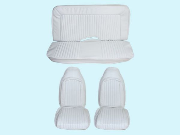 Picture of Mopar 1972 Barracuda Cuda Challenger Front Bucket & Rear Seat Cover