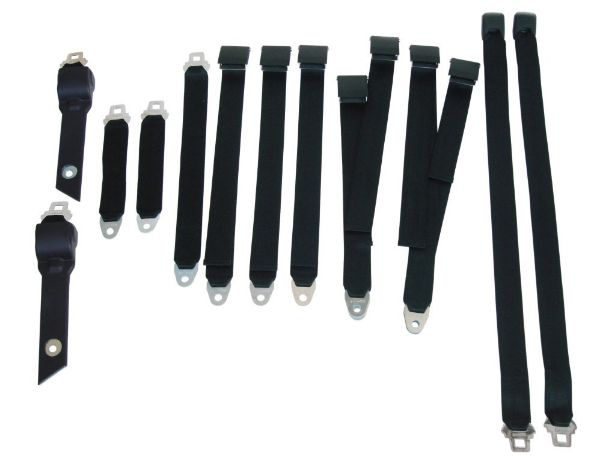 Picture of Mopar 1970-71 A-body Bucket Seat Belt Set