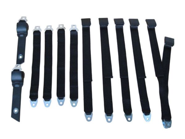 Picture of Mopar 1970-71 A-body Convertible Bench Seat Belt Set