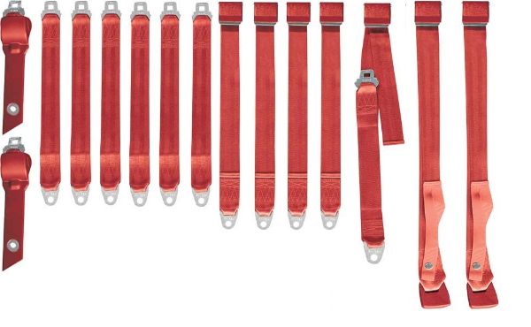 Picture of Mopar 1968-69 A-body Bench Seat Belt Set