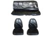 Picture of Mopar 1971 Cuda Barracuda White Front Bucket Rear Bench Seat