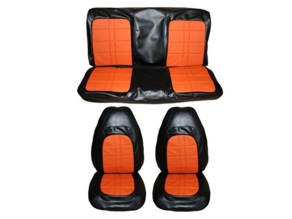 Picture of Mopar 1971 Duster Demon Front Bucket Rear Bench Sear Cover