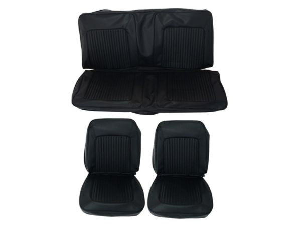 Picture of 6615HT-BUK 1967 Barracuda Front Bucket Notchback Seat Cover