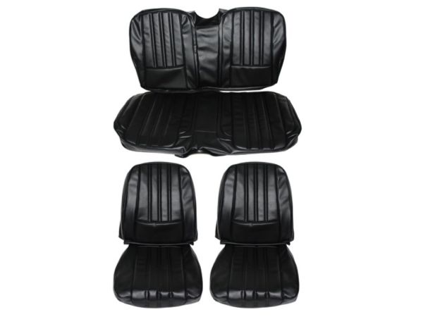 Picture of 6616-BUK-100 Mopar 1968 Barracuda Deluxe FASTBACK Front Bucket Seat Covers