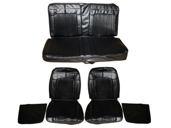 Picture of 7702-BUK 1969 Coronet 500 R/T Front Bucket Seat Rear Bench