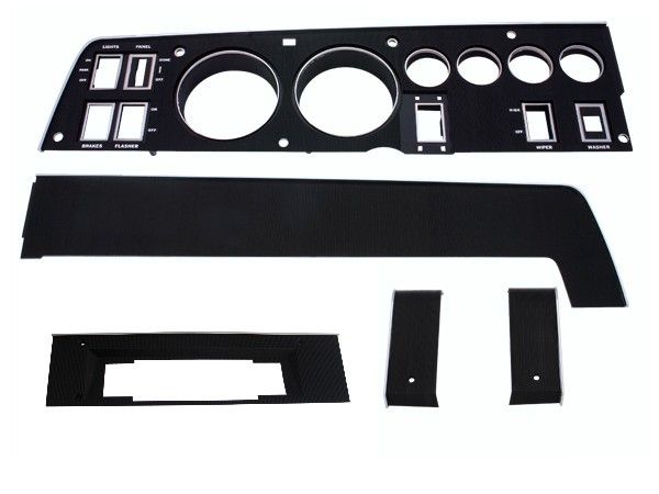 Picture of Mopar 1968 Dodge Rallye Dash Bezel Kit (8 Track - no AC)